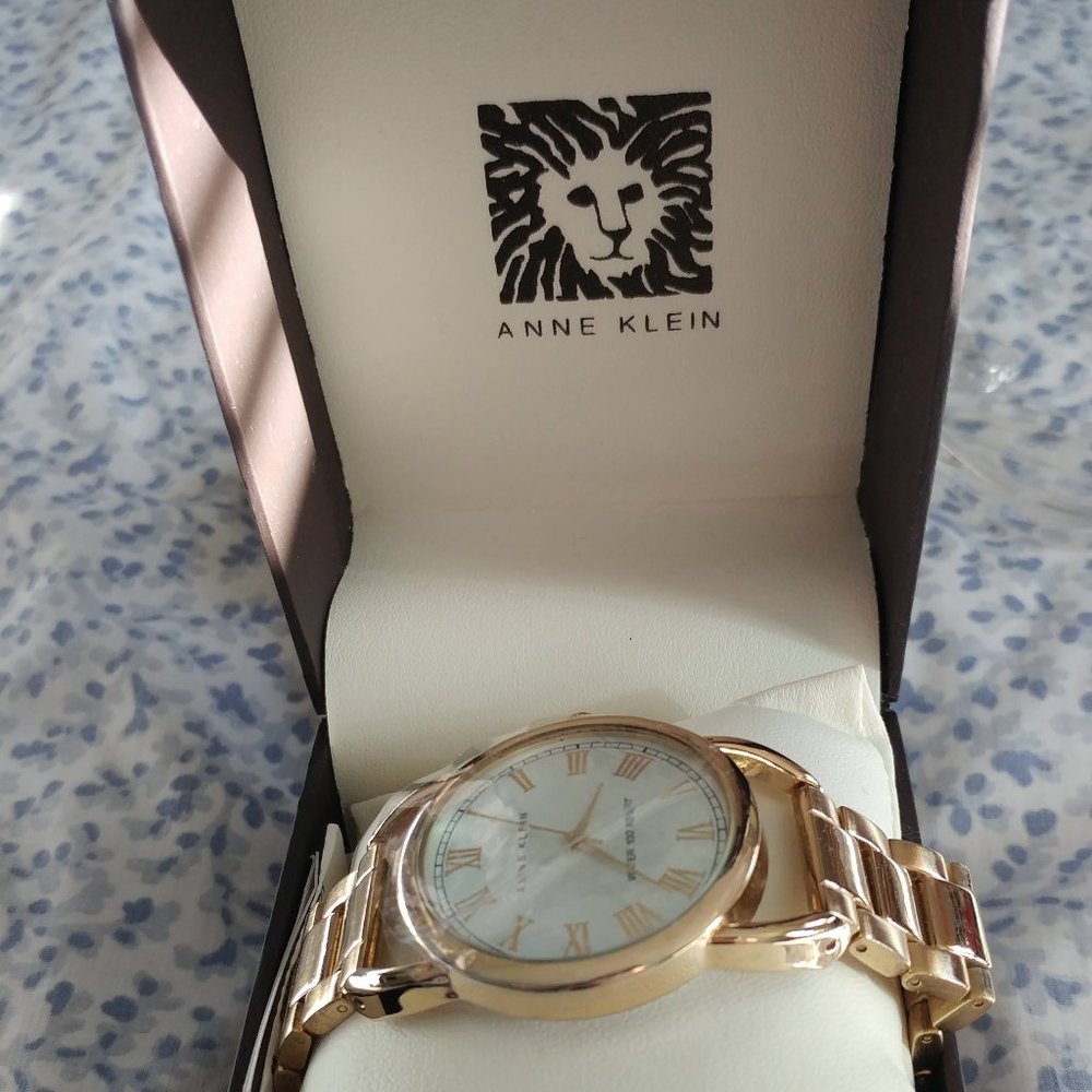 Anne Klein Gold Tone Watch